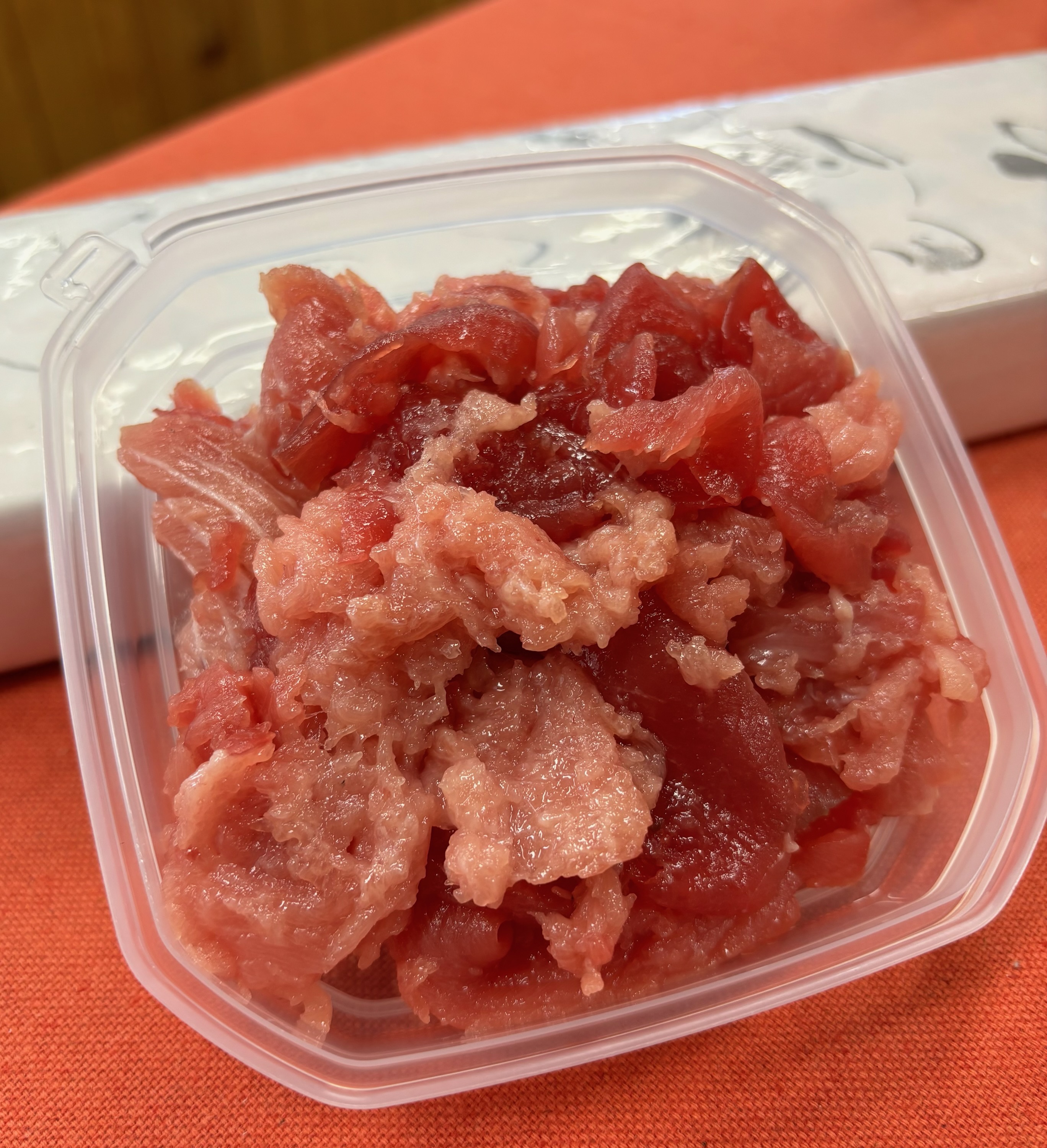 超低温冷凍松前産本まぐろ中落ち・切れ落とし5個セット